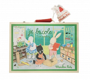 Игровой набор - Чемоданчик Сделай сам (Moulin Roty, 632403)